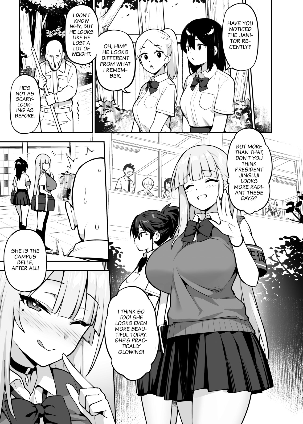 Hentai Manga Comic-About the Beloved Student President's Huge Tits-Read-40